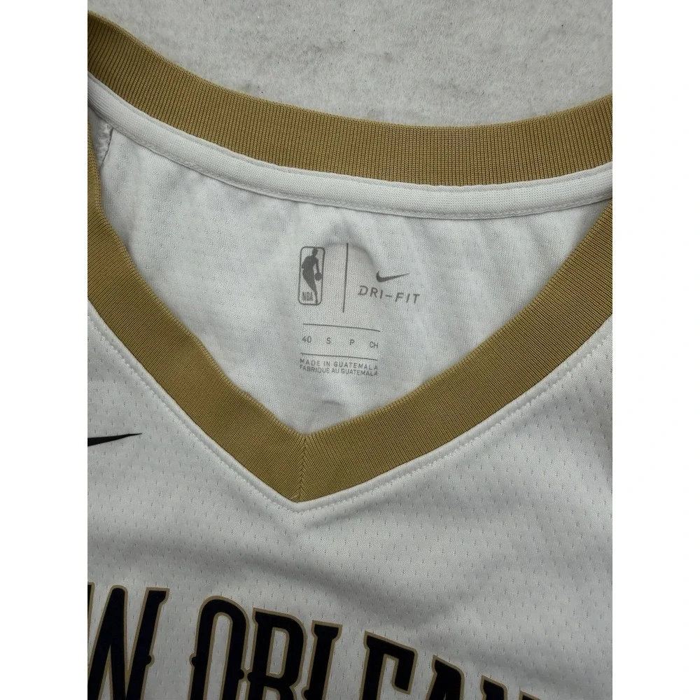 Zion‎ Williamson #1 New Orleans Pelicans Nike NBA Swingman Jersey White Sz 40 S